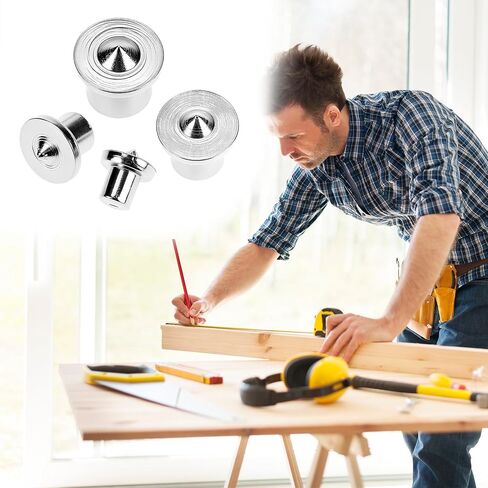 Qwork Dowel و Tenon Center Sluds ، دبابيس توسيط Doweling للأعمال الخشبية ، الأحجام 1/4 "، 5/16" ، 3/8 "، 1/2" in Saudi Arabia