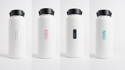 Tally Silicone Hydration Tracker (Adhesive Tracking Accessory adheres to Any Reusable Water Bottle) in Kuwait