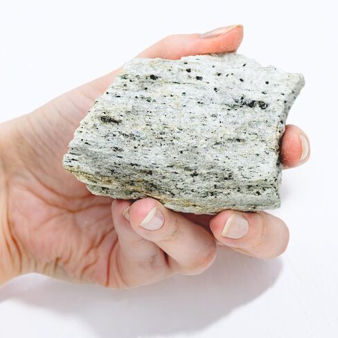 Eisco - عينة صخرة Mica Schist Metamorphic 3 "عينة اليد المسمى لتحديد الفصول الدراسية الجيولوجيا ودراسة ترقيم الأوراق in Saudi Arabia