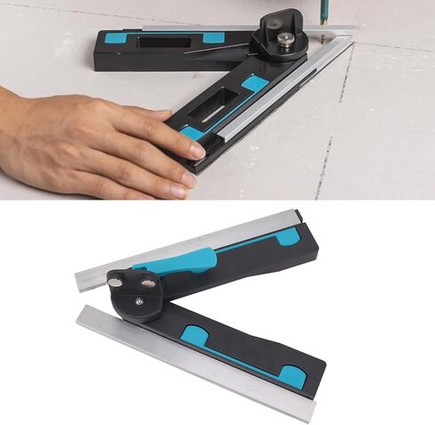 Accurate Mitre Gauges, Mitre Measuring Cutting Tool 30 to 180 Degree Angle Accurate Aluminum Alloy for Woodworking in Saudi Arabia