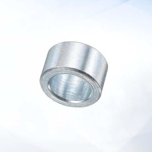 uxcell 5 Pcs Galvanized Steel Spacer 1/2" Bore x 3/4" OD x 3/4" Length, Unthreaded Standoff Bushing Plain Finish, Round Metal Spacer Fits M12 Screws Bolts in Saudi Arabia