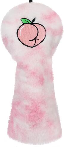 Craftsman Golf Club Cover Flamingo Peach Coconut Pink Tie-Dye Driver Driver Headcover Funny Headcover Plush Fuzzy Golf Cover for Women Golf Gift for Female Golf in Kuwait