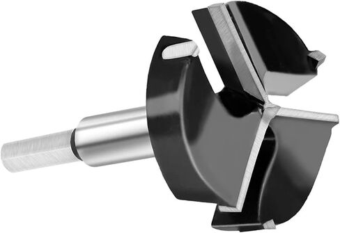 Three Blade Woodworking Alloy Hole Opener 25-60mm Wooden Tabletop Drilling Bit Milling Cutter 1Pcs(40mm) in Saudi Arabia
