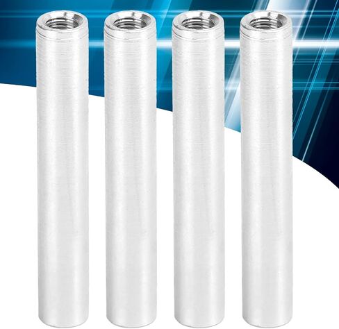 Standoff Female Screw Aluminum Support Pillar Robot Shaft Accessories 4Pcs M4x0.7mm Threaded Tube for Robotics and DIY Projects Durable Lightweight 38mm Length in Saudi Arabia