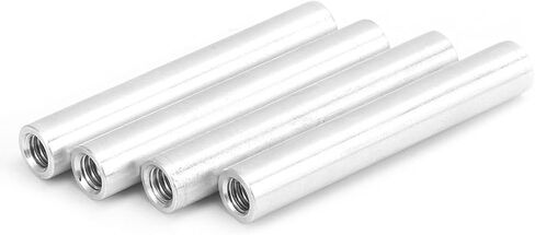 Standoff Female Screw Aluminum Support Pillar Robot Shaft Accessories 4Pcs M4x0.7mm Threaded Tube for Robotics and DIY Projects Durable Lightweight 38mm Length in Saudi Arabia