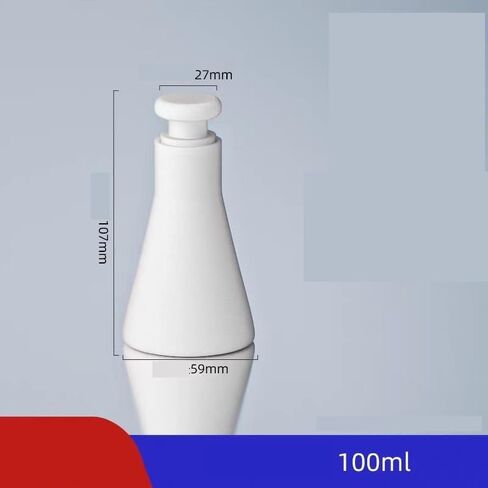 50/100/250mL Lab PTFErConical Flask with Stopper - Durable Laboratory Equipment for Precise Measurements(100mL) in Saudi Arabia