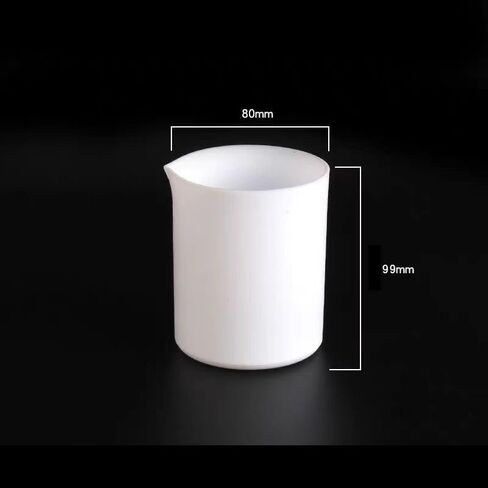 30ml-3000ml PTFE Beaker - Acid and Alkali Resistant Measuring Cup for Laboratory Use(300ml) in Saudi Arabia