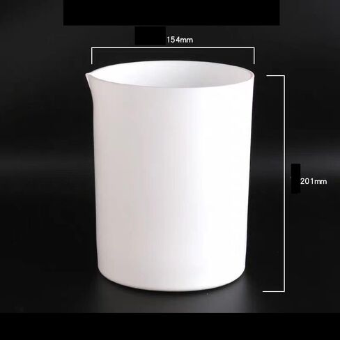30ml-3000ml PTFE Beaker - Acid and Alkali Resistant Measuring Cup for Laboratory Use(300ml) in Saudi Arabia