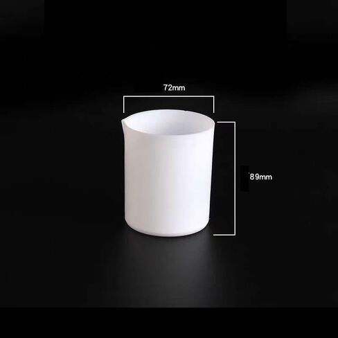 30ml-3000ml PTFE Beaker - Acid and Alkali Resistant Measuring Cup for Laboratory Use(300ml) in Saudi Arabia