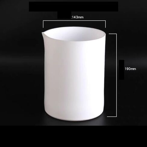 30ml-3000ml PTFE Beaker - Acid and Alkali Resistant Measuring Cup for Laboratory Use(300ml) in Saudi Arabia
