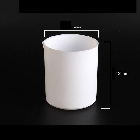 30ml-3000ml PTFE Beaker - Acid and Alkali Resistant Measuring Cup for Laboratory Use(300ml) in Saudi Arabia