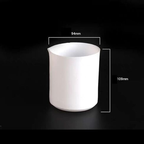 30ml-3000ml PTFE Beaker - Acid and Alkali Resistant Measuring Cup for Laboratory Use(300ml) in Saudi Arabia
