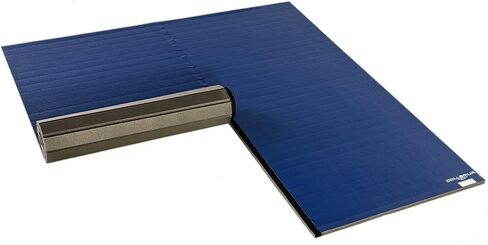 Dollamur 10'x10'x1.25 "حصيرة المصارعة ، التدريبات السوداء ، المنزلية ، التمرين ، Flexi-Connect® in Kuwait