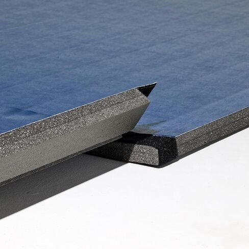 Dollamur 10'x10'x1.25 "حصيرة المصارعة ، التدريبات السوداء ، المنزلية ، التمرين ، Flexi-Connect® in Kuwait