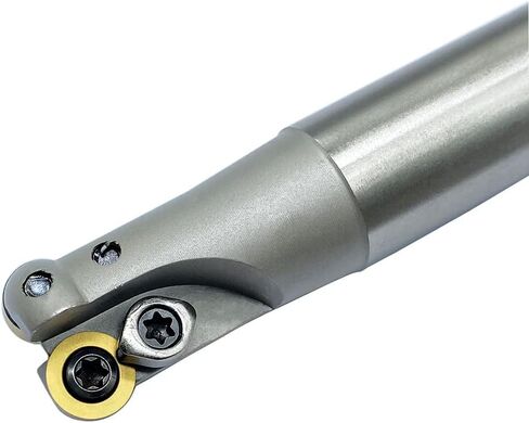 GBJ EMR R5 Round Nose Indexable End Millder for RPMW10 Carbide إدراج طحن القاطع الشارب ، طحن الطحن الطحن (10pcs RPMW1003MO + EMR C19-5R20-150L) in Kuwait