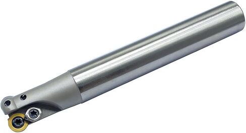 GBJ EMR R5 Round Nose Indexable End Millder for RPMW10 Carbide إدراج طحن القاطع الشارب ، طحن الطحن الطحن (10pcs RPMW1003MO + EMR C19-5R20-150L) in Kuwait