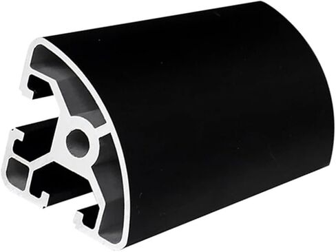 1 قطعة من الألومنيوم ملف تعريف 4040R T-shlot إطار البثق لأثاث شريط تمرير الكاميرا 100-1200 مم (250 مم) in Saudi Arabia