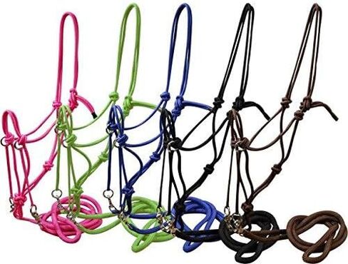 Showman Nylon Rope Bitless Bridle w/arins in Kuwait