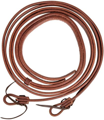 Extra Heavy Oiled Hermann | Leather Split Reins for Horses | Weighted & Supple | Quality Craftsmanship for Direct Contact & Minimal Swing in Kuwait