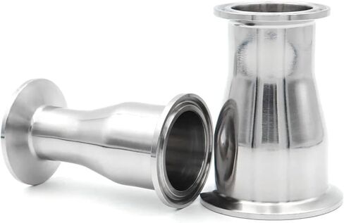 1.5"2"2.5" Tri Clamp Concentri Reducer SS304 Stainless Steel Pipe Fittings 19 25 32 38 45 51 63mm Homebrew Clean Polish(38x32 to 50.5x50.5) in Saudi Arabia