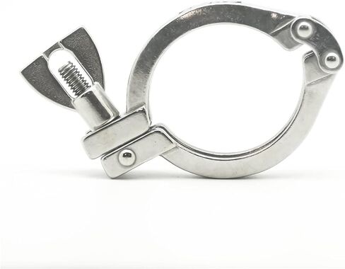 1pc 1.5 بوصة 2 بوصة Tri Clamp أداة Tee مع Glass Glass SS304/316L Homebrew Beer Craft Parts Clamp Clamp Glass (Tee Sight Glass OD51 ، SS316L) in Saudi Arabia
