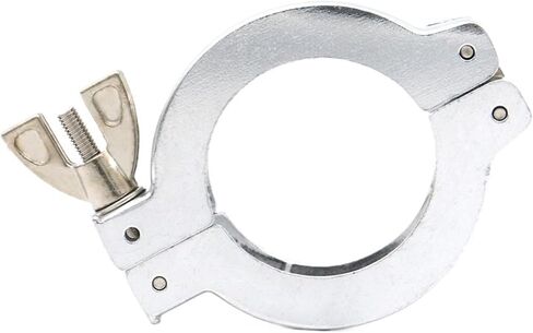 1Pc KF10 KF16 KF25 KF40 KF50 NW Flange Aluminum Vacuum Quick Clamp Pipe Fitting With 304 Bracket FKM O-ring(Suit,KF50) in Saudi Arabia