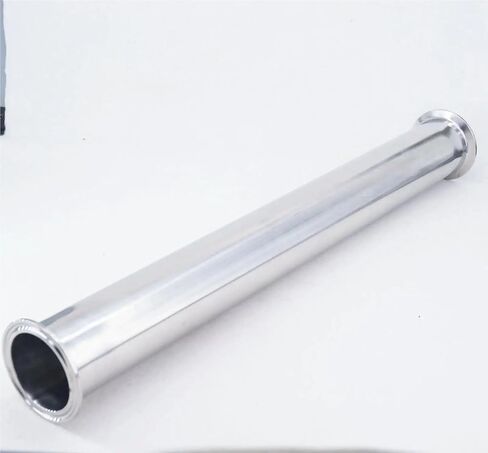 2" Tri Clamp x 51mm OD Pipe Spool Tube Length 458mm(18") For Homebrew SUS304 Stainless Steel in Saudi Arabia