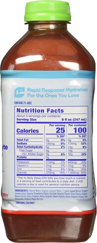 Berri Lyte Organic Strawberry Electrolyte ، 1.1 QT in Saudi Arabia