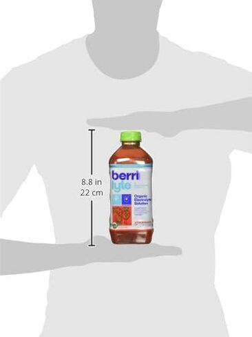 Berri Lyte Organic Strawberry Electrolyte ، 1.1 QT in Saudi Arabia