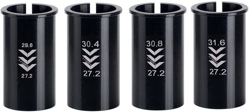Bicycle Seatpost Shim Reducer Sleeve Bike Seat Post Adapter Converter in Saudi Arabia