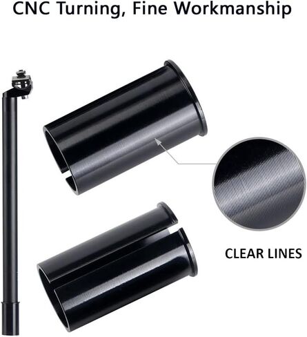 Bicycle Seatpost Shim Reducer Sleeve Bike Seat Post Adapter Converter in Saudi Arabia