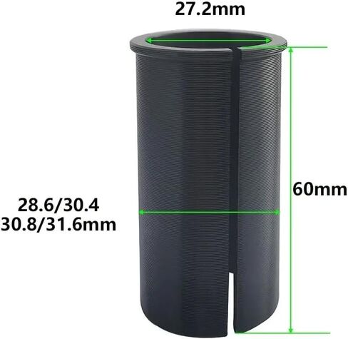 Bicycle Seatpost Shim Reducer Sleeve Bike Seat Post Adapter Converter in Saudi Arabia