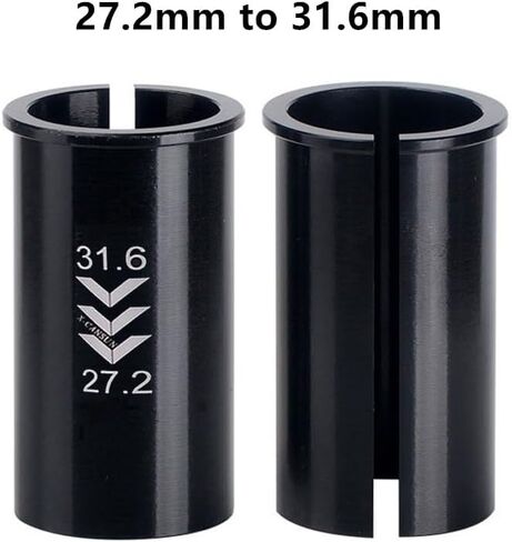 Bicycle Seatpost Shim Reducer Sleeve Bike Seat Post Adapter Converter in Saudi Arabia