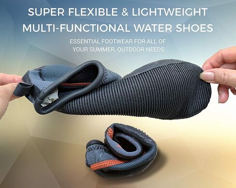Tilos Osmos Minimalist Water Shoes - Barefoot Feel, UV Protection, Non-Slip Sole for Surfing, Paddle Boarding, Beach Sports in Saudi Arabia