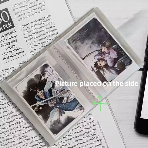 2-Pack Plastic Photo Book,Clear Cover Small Photo Album 4x6,Photo Albums Each 24 Pages Shows 48 Pictures,Postcard Album,Mini Photo Album,Baby Photo Books for 4x6 Pictures Store and Display Memories in Kuwait