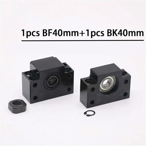 يدعم المسمار الدقيق لبرغي الكرة الخطية BK40 BF40 Ball Screen Side Side Seters مجموعات لبرغي الكرة الأجزاء in Saudi Arabia