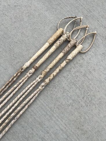 quirt الحصان Rawhide. Cuarta Charra Cuero Crudo. تشارريا. معدات الحصان. صيد in Kuwait