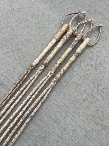 quirt الحصان Rawhide. Cuarta Charra Cuero Crudo. تشارريا. معدات الحصان. صيد in Kuwait