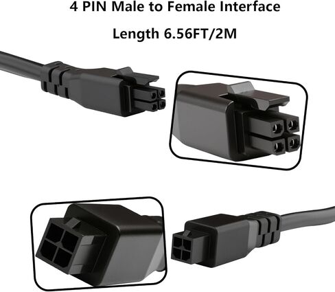 KOYOFEI 6.56FT Bus Cable for Bambu Lab AMS, 3D Printer 2 Meter 6Pin Bus Extension Cable for AMS and P1P, P1S, X1C Connection in Saudi Arabia
