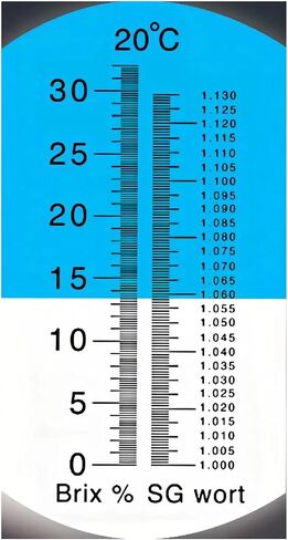 Honey Refractometer with ATC, Hobein Refractometer for Honey Moisture, Brix and Baume, 3-in-1 Uses, 58-90% Brix Scale Range Honey Moisture Tester, Ideal for Honey, Maple Syrup, Molasses, Bee Keeping in Saudi Arabia
