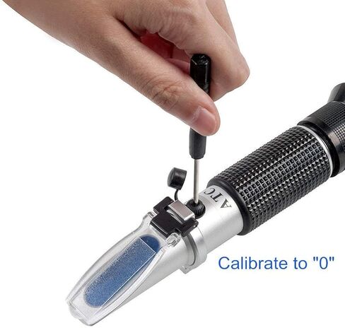 Honey Refractometer with ATC, Hobein Refractometer for Honey Moisture, Brix and Baume, 3-in-1 Uses, 58-90% Brix Scale Range Honey Moisture Tester, Ideal for Honey, Maple Syrup, Molasses, Bee Keeping in Saudi Arabia