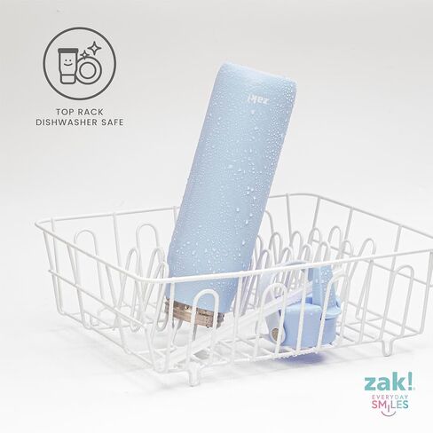 Zak Designs Disney Lilo & Stitch Harmony Water Bottle for Travel or At Home, 32oz Stainless Steel is Leak-Proof When Closed and Vacuum Insulated with Straw Lid, Carry Handle, and 3D Artwork in Saudi Arabia