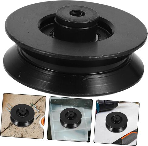 Pretyzoom Groove Machine Tool Pulley Wheor Wheel Wheat With High Bearing Captic لأبواب الانزلاق الدقيقة وتصميم Windows للأنظمة الآلية in Saudi Arabia