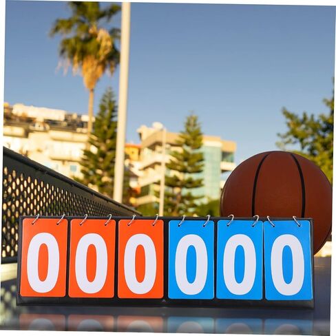 Basketball Score Desk Tabletop Scoreboards Competition Score Board Flipper Easy to Use in Saudi Arabia