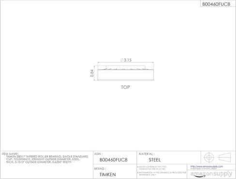 كأس محمل الأسطوانة Timken مدبب - 28317 in Saudi Arabia