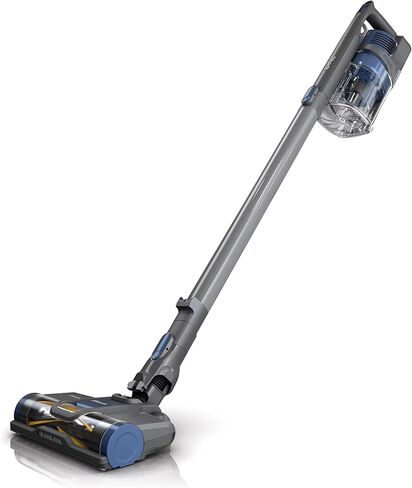 Shark WZ250 Pet Pro Cordless Stick Vacuum مع Powerfins Brushroll ، سعة XL ، فرشاة التنظيف الذاتي ، المصابيح الأمامية LED ، وقت تشغيل 40 دقيقة ، مثالي للحيوانات الأليفة ، الأزرق (متجدد) in Saudi Arabia