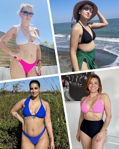 Women Triangle Bikini Top Only 2025 String Halter Sexy Swimsuit Bathing Suit Top in Saudi Arabia