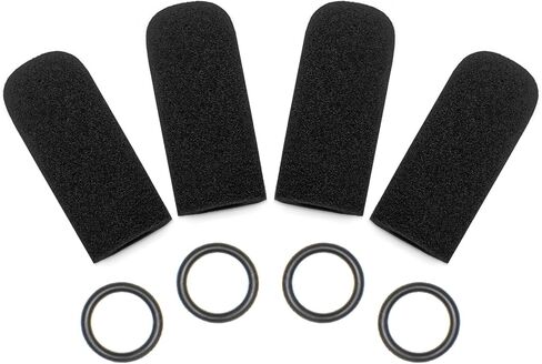 غطاء MIC متوافق مع David Clark DC One-X ، Pro-X2 ، DC-Pro X ، H20 ، H10 Series Aviation Headset ، M-7 ، M-4 ، M-5 ، M-77 Series DC-87 Microphone Protector ، in Saudi Arabia