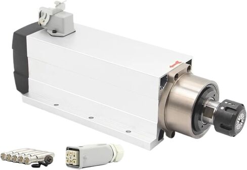 3.5kw ER25 air-cooled spindle 4pcs ceramic ball bearings 220v / 380v 0.01mm accuracy(220v) in Saudi Arabia