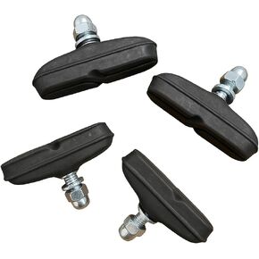 Premium All-Weather Bike Brake Pads-Powerful Anti-Slip Braking in Rain or Dry, Long-Lasting Rubber Replacement for MTB, BMX, and Road Bicycles- Easy to Install, Durable Bicycle Brake Shoes in Kuwait